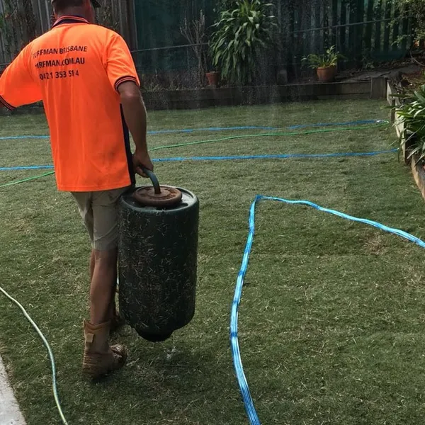 Re-turfing a backyard, photo 1