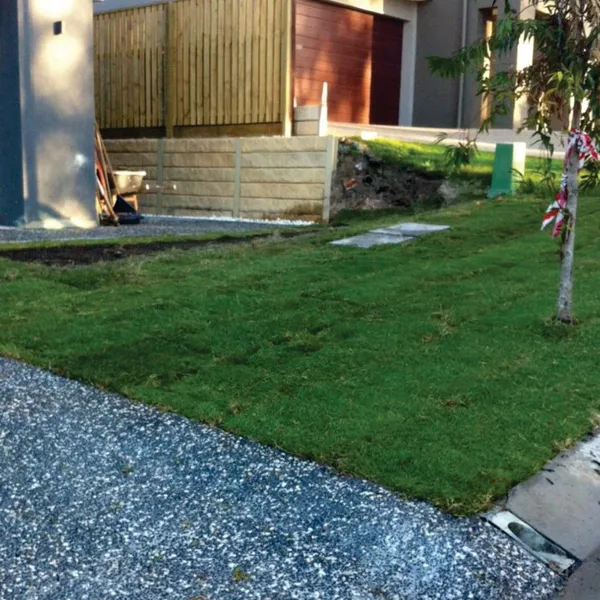 Turf laying, 2016, photo 1