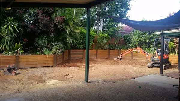 Site preparation and new turf, photo 5